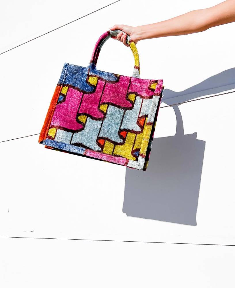 Ikat Tote Bag