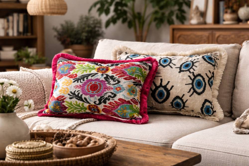 FRINGE PILLOW